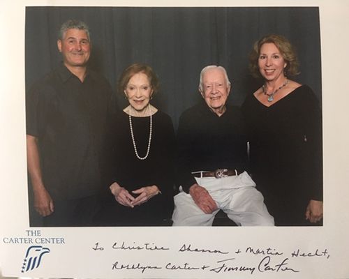 Tour with Jimmy Carter 
