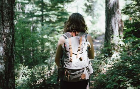 Hiking with Backpack